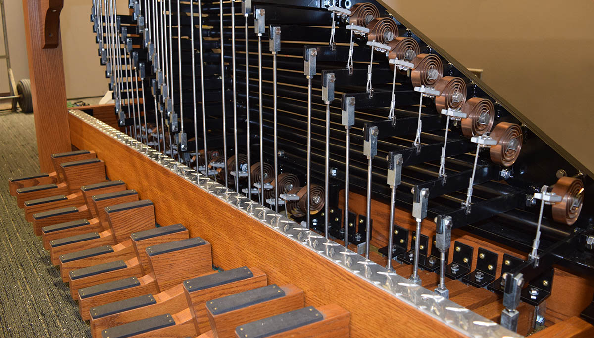 Brown and Church Carillon foot pedals